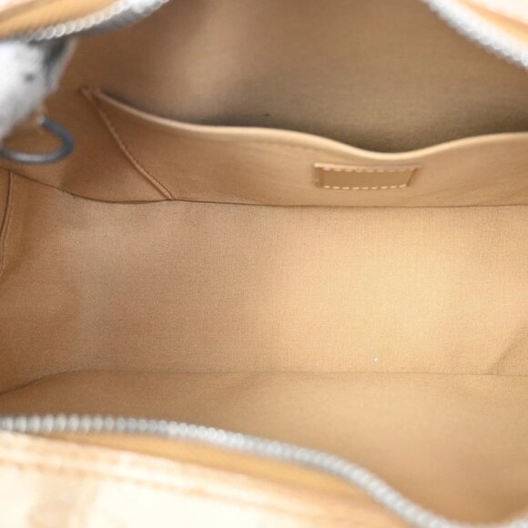 LOUIS VUITTON Shelton MM Hand Bag Monogram Mat Leather Gold M55177 34TA037 - Picture 11 of 16